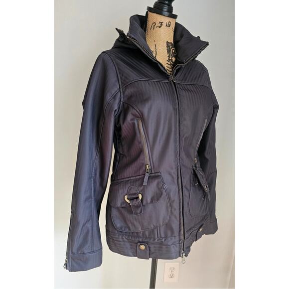 Burton Ski Jacket Purple Snowboard Dryride, Pockets, Insulated, Womens Sz M - Picture 4 of 16